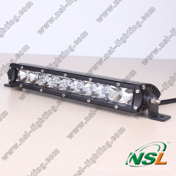 Accesorio para automóvil, bombilla de luz LED 4x4, una sola fila 50w 10 pulgadas Barra de luz LED todoterreno Cree para piezas de automóvil ATV